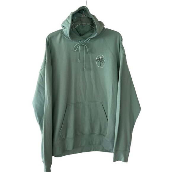 Coastal Swell Myrtle Beach Hoodie XL Sweatshirt Hooded Green Casual Vacation - Picture 2 of 8